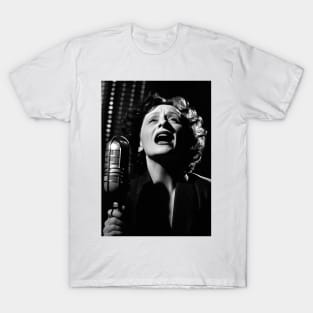 Magnifique photo Edith Piaf - portrait T-Shirt